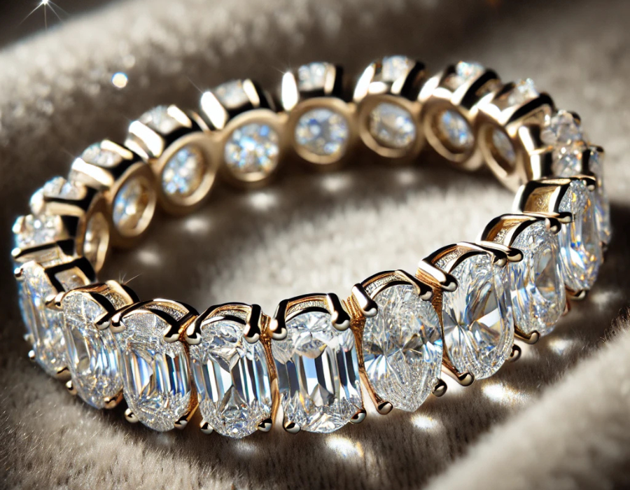 Lab Grown Diamond Eternity Band