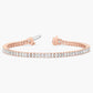 Emerald Cut Diamond Tennis Bracelet