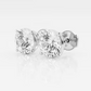 Vault Lab Four Prong Diamond Studs Earrings 