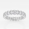 Vault Oval Lab Grown Diamonds Eternity band