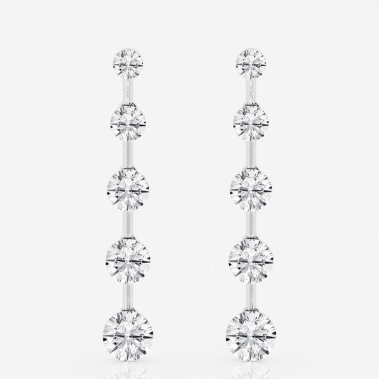 Vault 2ctw Lab Diamond Boundless Drop Earrings