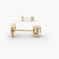 Asscher Cut Diamond Earrings
