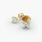 Asscher Cut Diamond Earrings