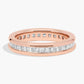 Channel Set Princess-Cut Lab-Grown Diamond Eternity Ring