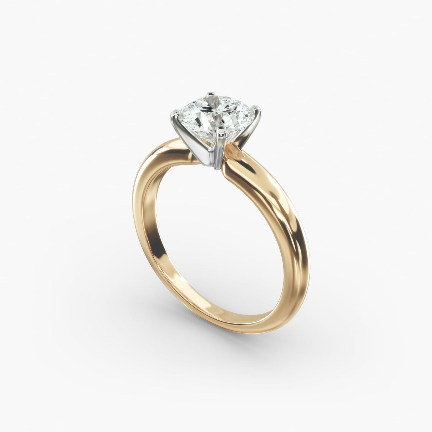 Classic Simple Solitaire Engagement Ring