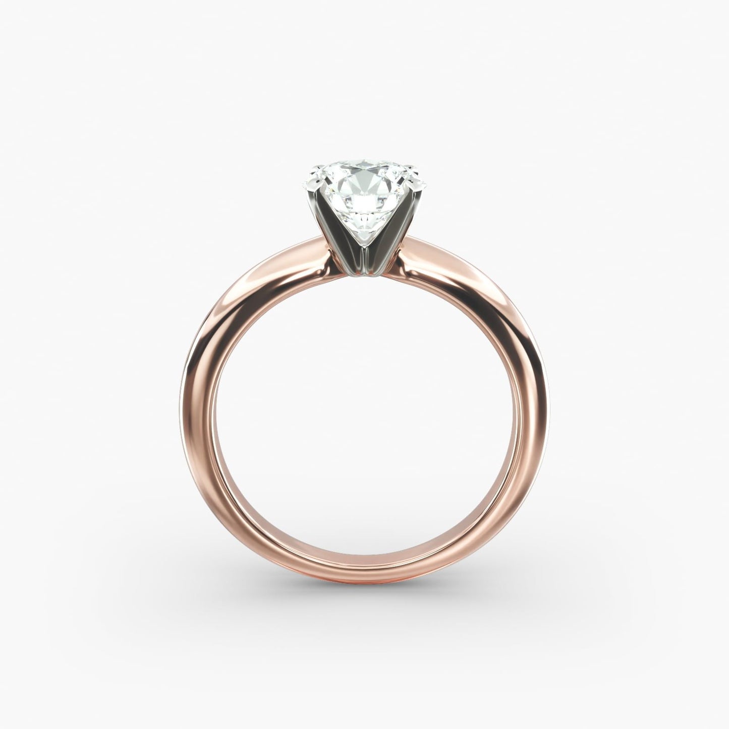 Classic Simple Solitaire Engagement Ring