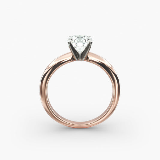 Classic Simple Solitaire Engagement Ring