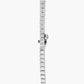 Lab Grown Diamond Emerald Cut Half Eternity Necklace