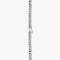 Lab Grown Diamond Emerald Cut Half Eternity Necklace