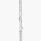 Lab Grown Emerald Cut Five-Stone Diamond Bezel Cuban Necklace