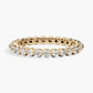 Floating Diamond Eternity Ring