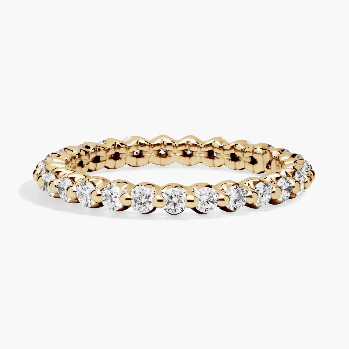 Floating Diamond Eternity Ring