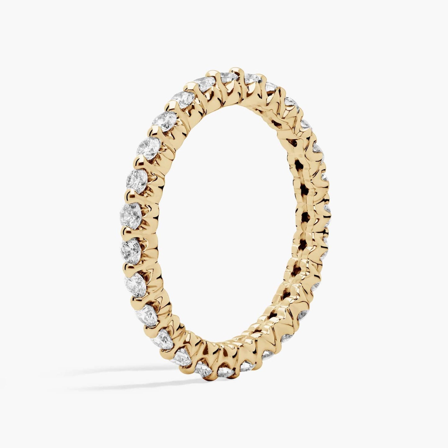 Floating Diamond Eternity Ring