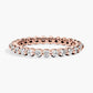 Floating Diamond Eternity Ring