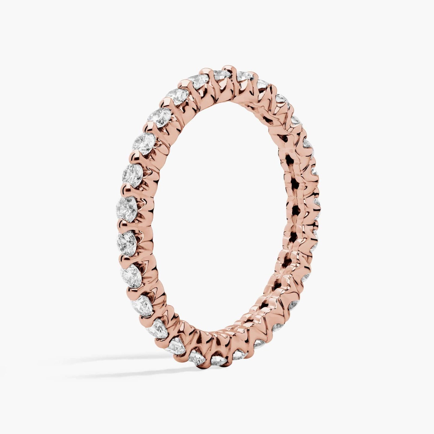 Floating Diamond Eternity Ring