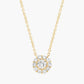 Halo Lab Grown Diamond Pendant