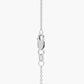 Luna Diamond Tilted Heart Shape Pendant