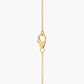 Marquise and Round Alternating Diamond Bar Necklace