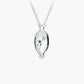 Marquise Cut Diamond Solitaire Pendant