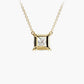 Princess Cut Lab-Grown Diamond Solitaire Pendant