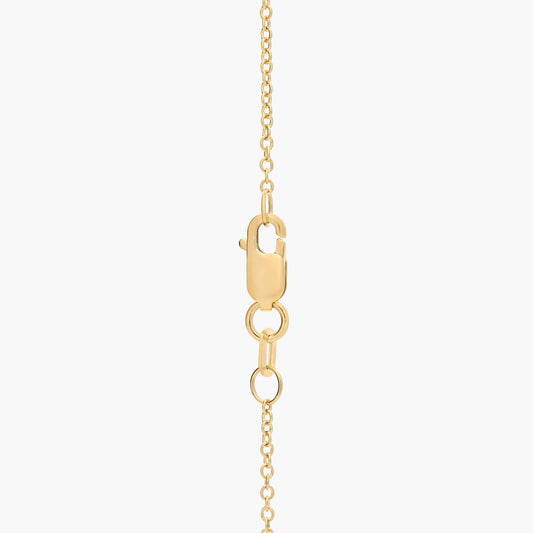 Double Prong Lab-Grown Diamond Pendant