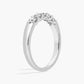 Five Stone Shared Prong Contour Lab-Grown Diamond Ring