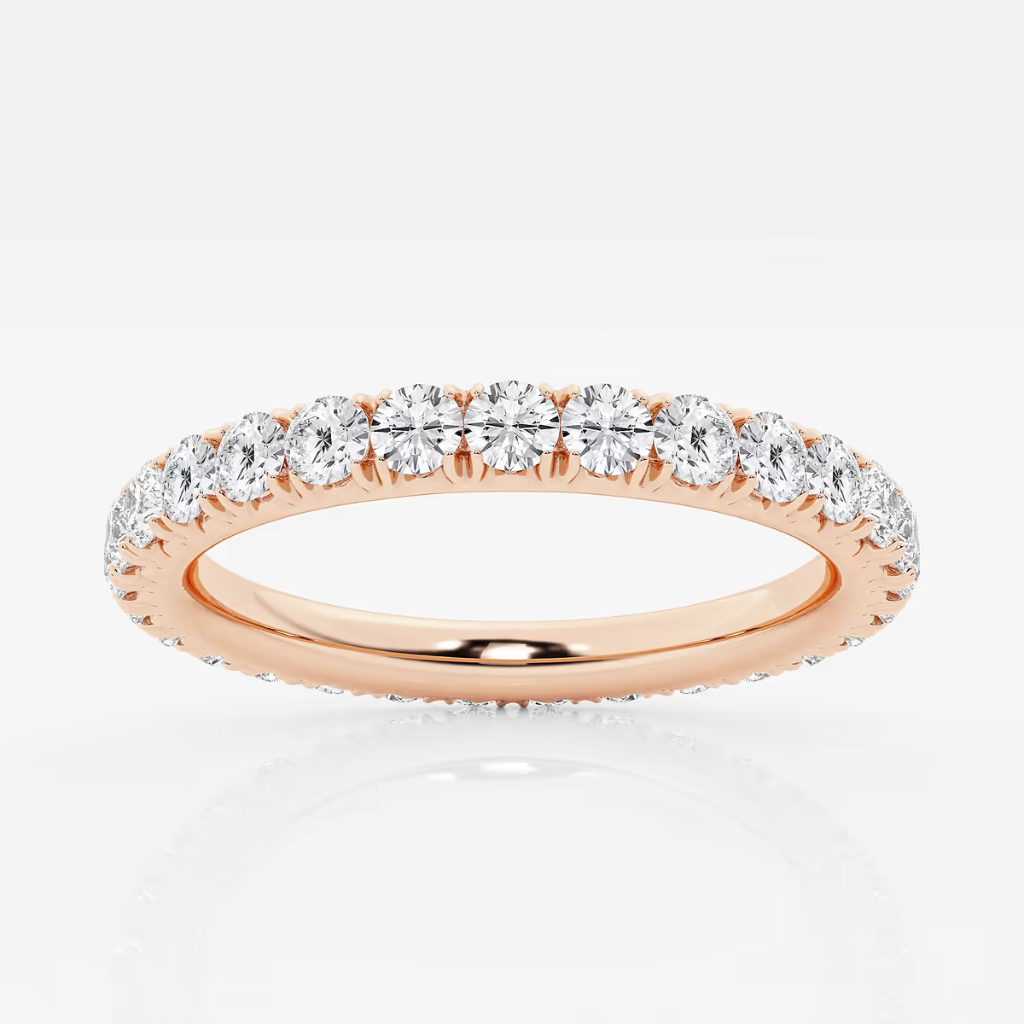 Vault Lab Grown Round Diamonds Eternity Band