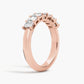 Seven Stone Radiant Lab Grown Diamond Ring