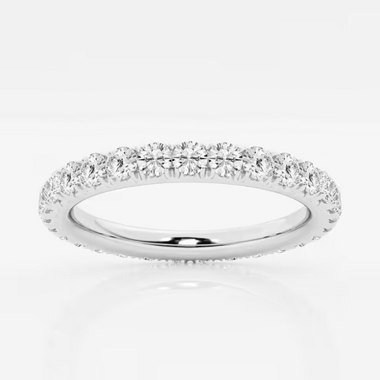 Vault Lab Grown Round Diamonds Eternity Band