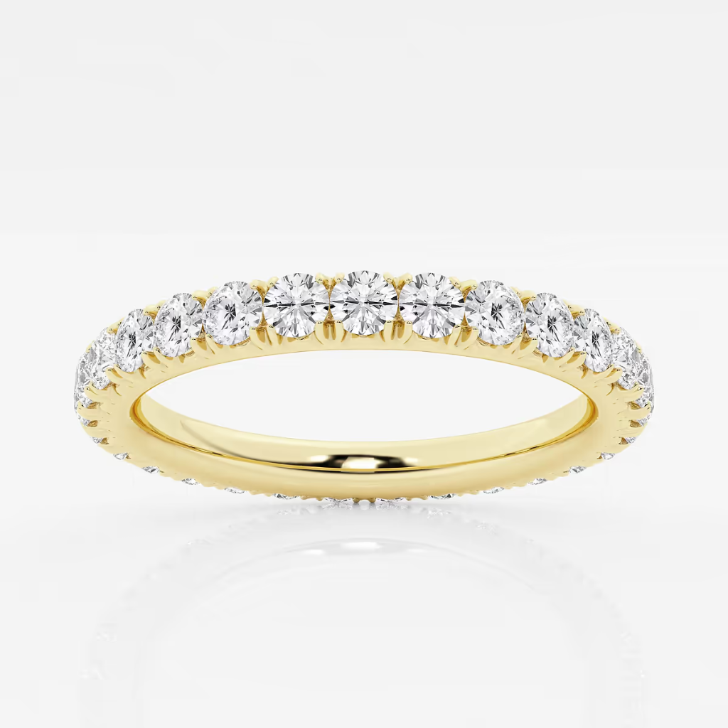 Vault Lab Grown Round Diamonds Eternity Band