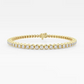 Four Prong Round Lab Grown Diamond Tennis Bracelet