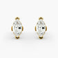 Marquise Cut Diamond Earrings